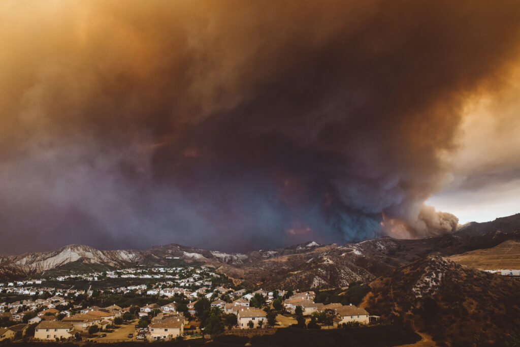 Pacific Palisade fire